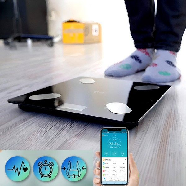 Advanced Analytical Smart Scale with Bluetooth & Mobile App