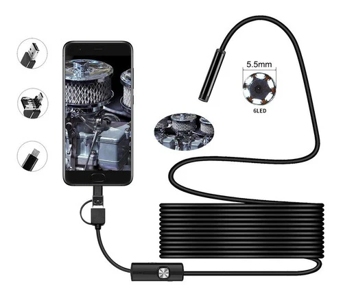 TWISTVIEW HIGH-RESOLUTION WATERPROOF ENDOSCOPE CAMERA | VERSATILE INSPECTION TOOL