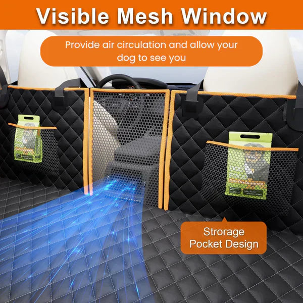 Hard-Bottom Back Seat Extender with Free Dog Bed