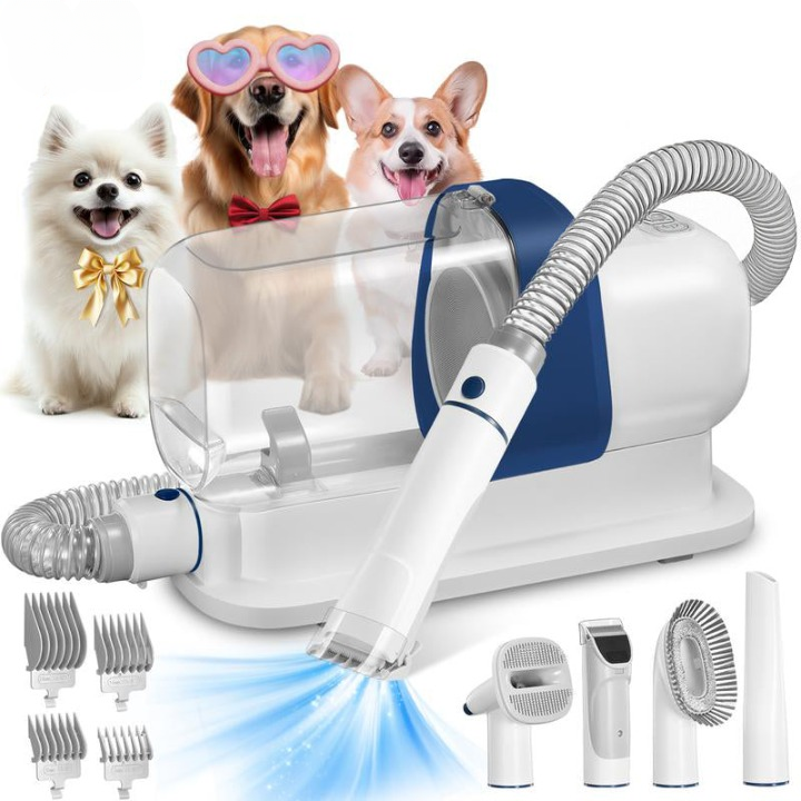 Pro Grooming Kit With Built-In Vacuum