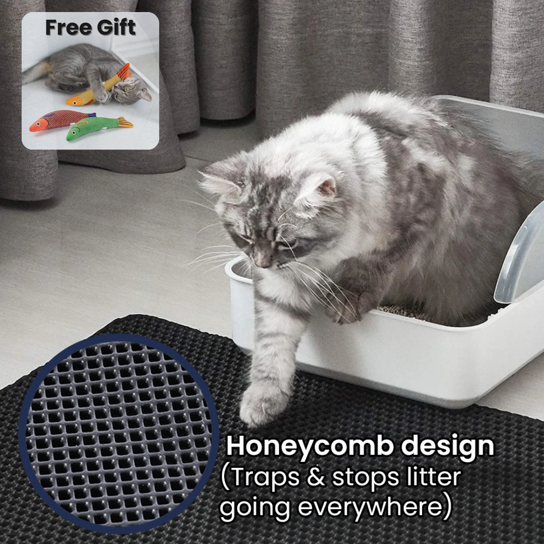 Mess‑Free Cat Litter Mat