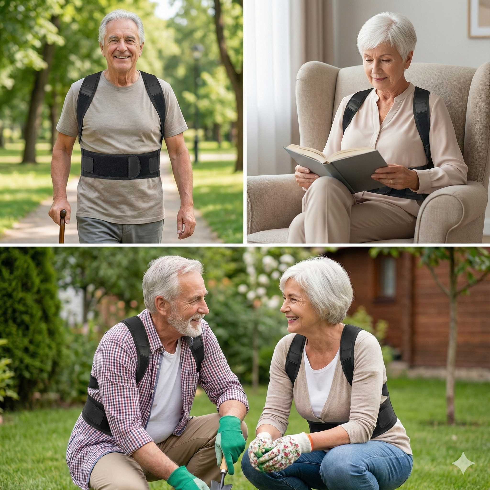 Instant Posture Corrector | Adjustable, Comfortable & Pain-Relieving