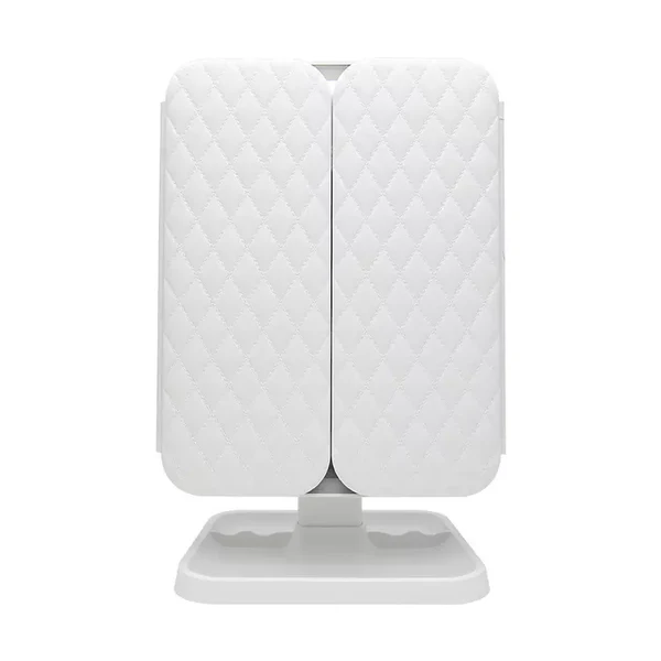 Trifold LED Makeup Mirror - Stylish & Eye-Friendly Vanity Mirror