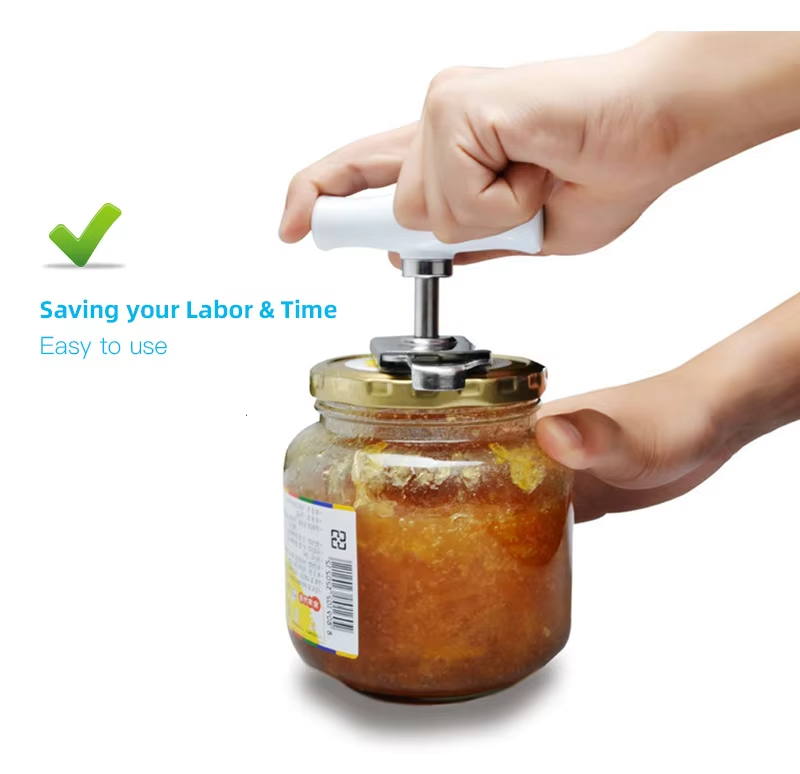 EffortlessGrip Jar Opener - Quick & Easy Lid Removal