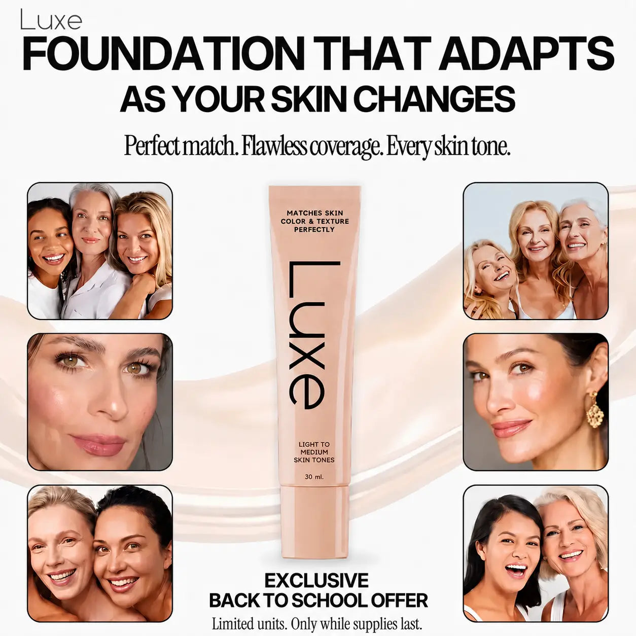 Luxe™ - Color Changing Foundation