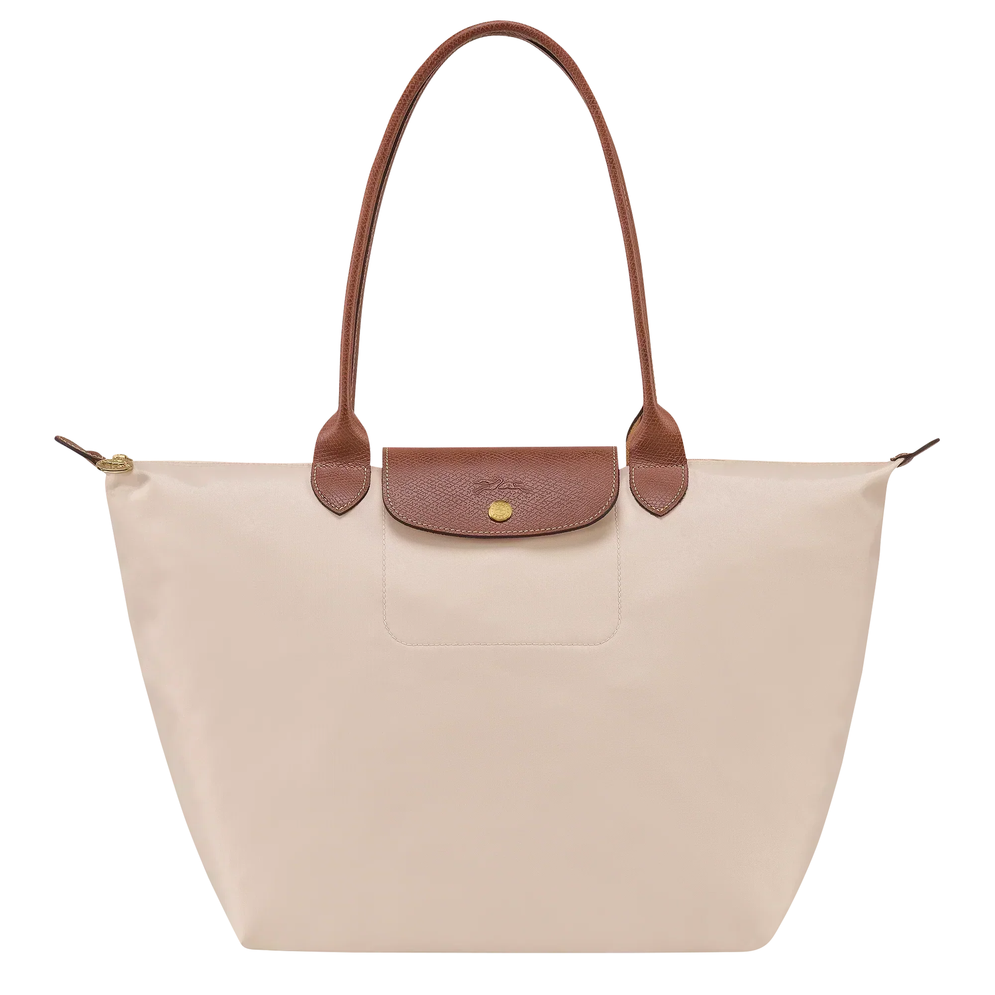 Large Foldable Nylon Bag, Paper White