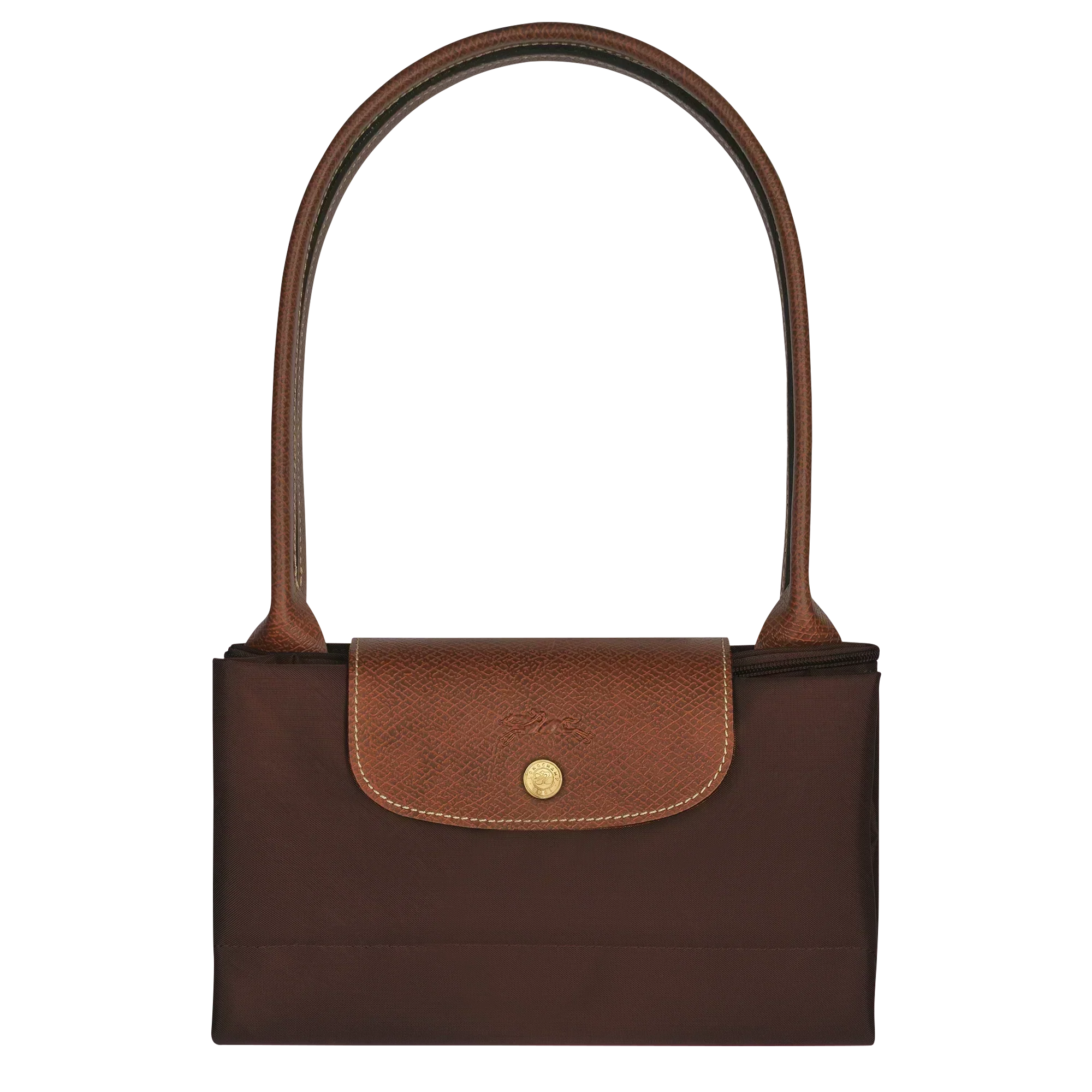 Large Foldable Nylon Bag, Ebony