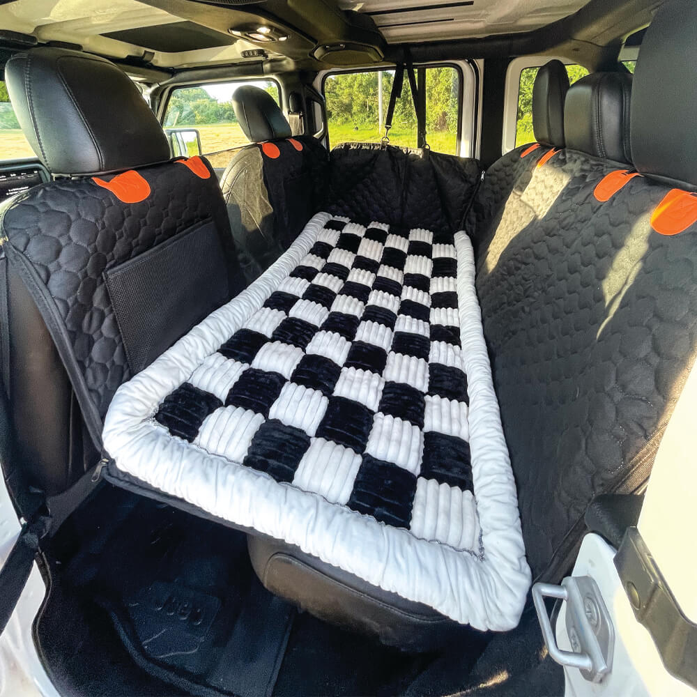 Hard-Bottom Back Seat Extender with Free Dog Bed