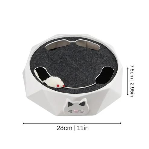 Hunting Fever | Interactive Mouse Toy for Cats with Scratching Surface & Relaxation Area