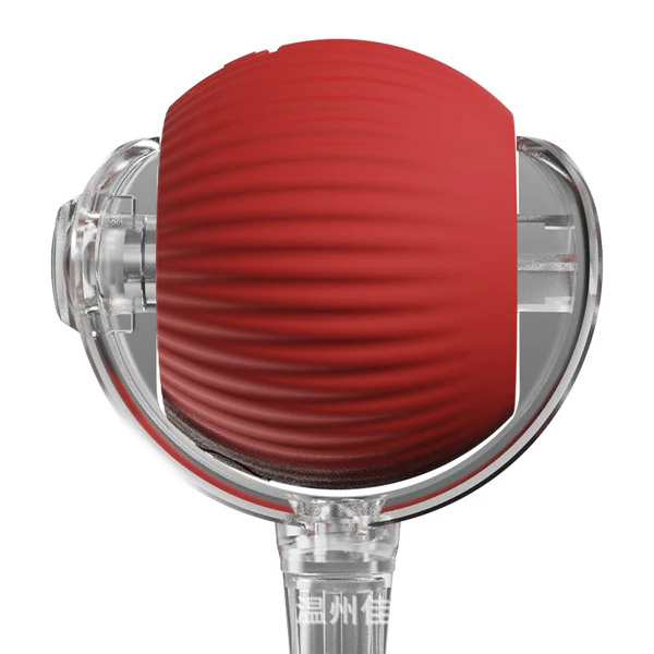 VIBRANT & STURDY DOG PLAY BALL WITH TAIL