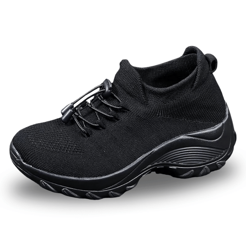 Ortho Stretch Cushion Shoes Women - Black / Purple