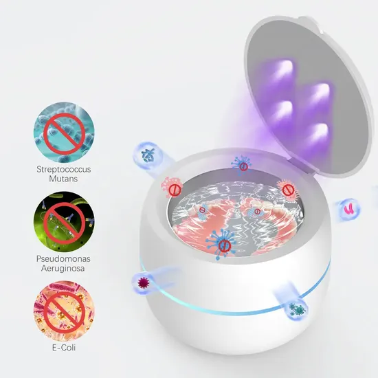 Portable UV Ultrasonic Dental Cleaner