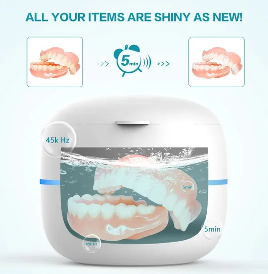 Portable UV Ultrasonic Dental Cleaner