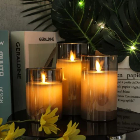 ELEGANCE LED CANDLE LIGHTS | AMBIENT LIGHTING WITH REMOTE CONTROL