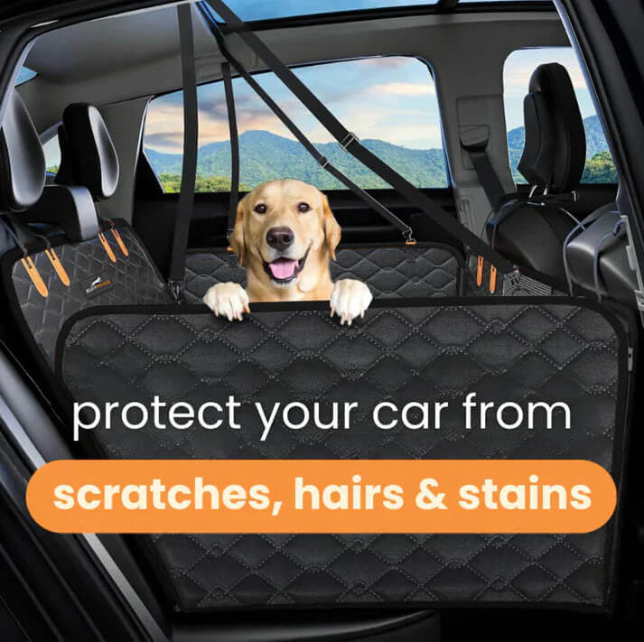 Hard-Bottom Back Seat Extender with Free Dog Bed