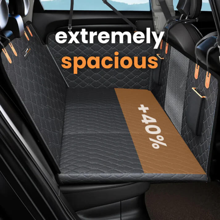 Hard-Bottom Back Seat Extender with Free Dog Bed