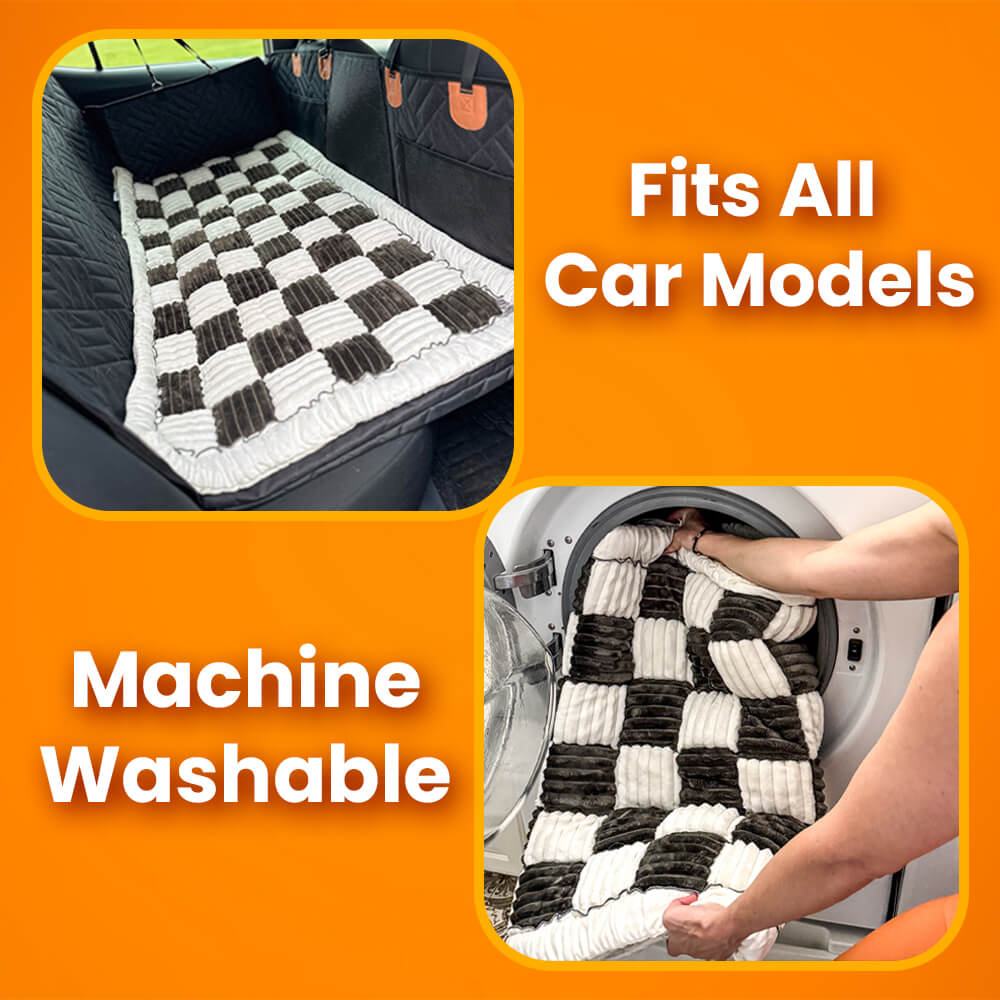 Hard-Bottom Back Seat Extender with Free Dog Bed
