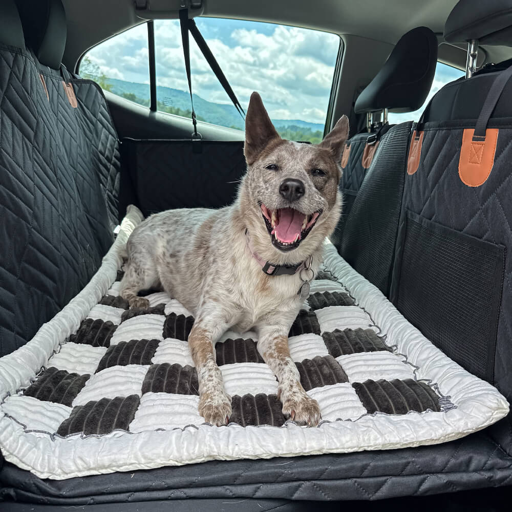 Hard-Bottom Back Seat Extender with Free Dog Bed