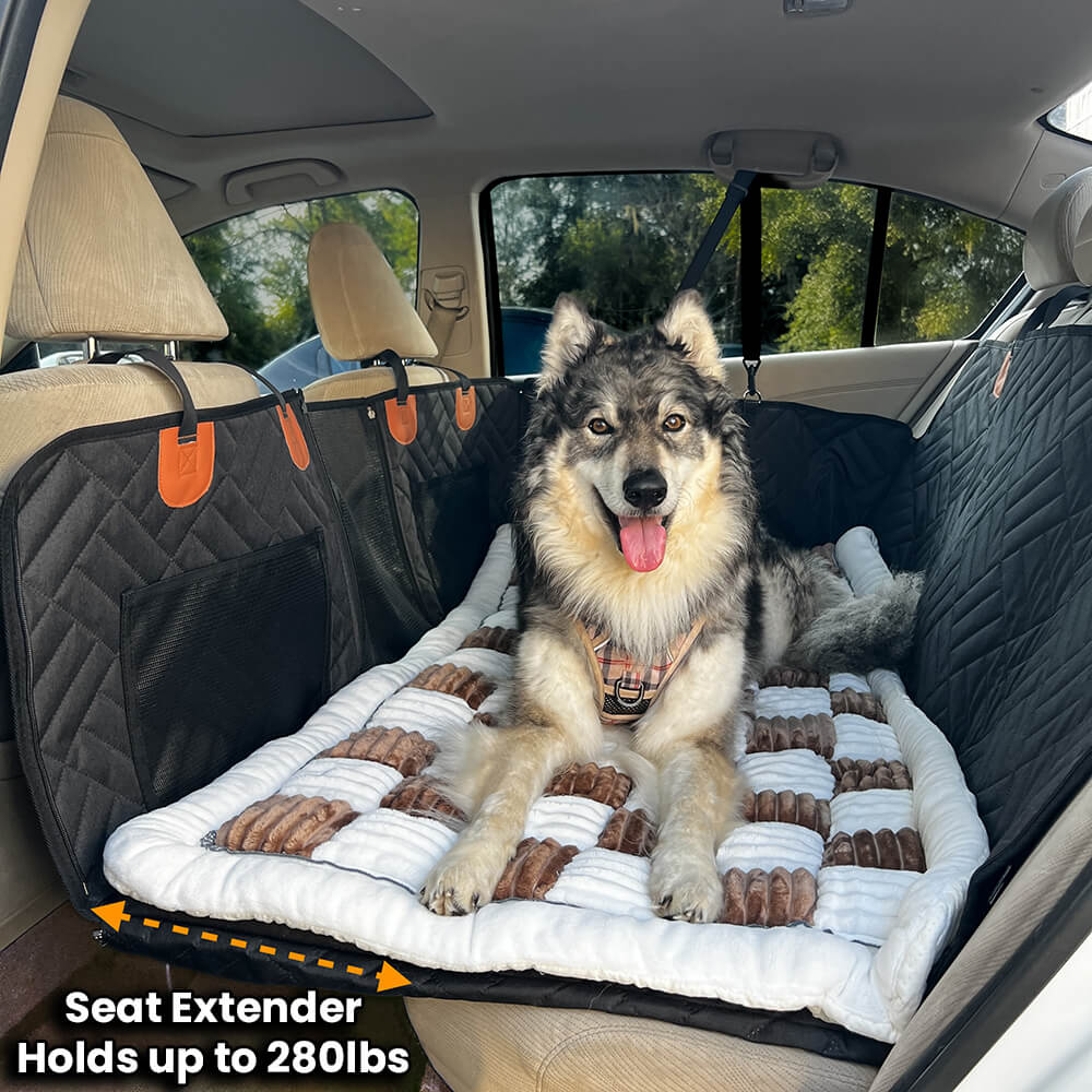 Hard-Bottom Back Seat Extender with Free Dog Bed