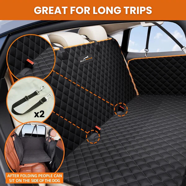 Hard-Bottom Back Seat Extender with Free Dog Bed