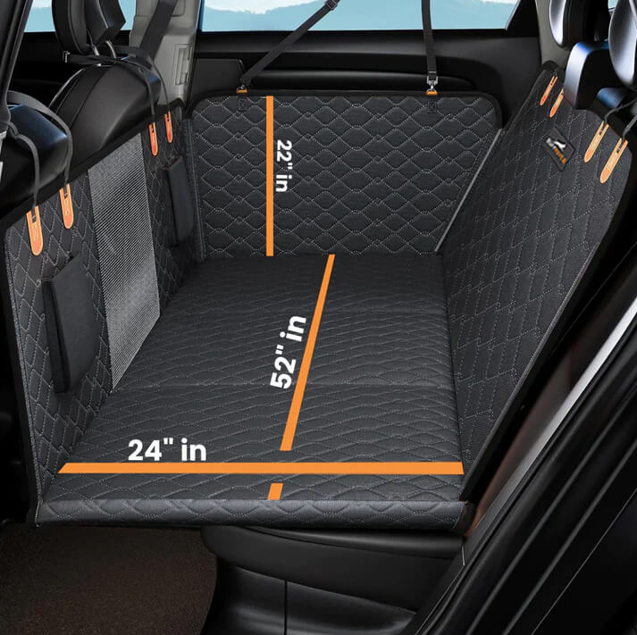 Hard-Bottom Back Seat Extender with Free Dog Bed