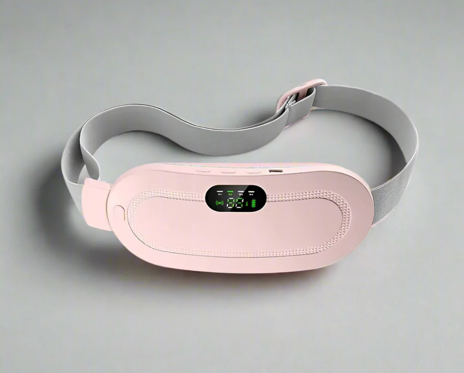 Cordless Heat Vibration Cramp Belt