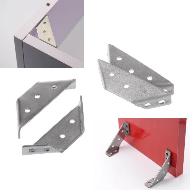Secure Angle Corner Brackets - Set of 4