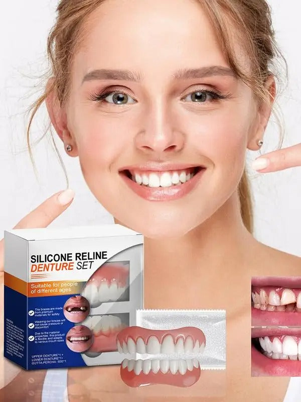 SmileLuxe Silicone Reline Denture Kit