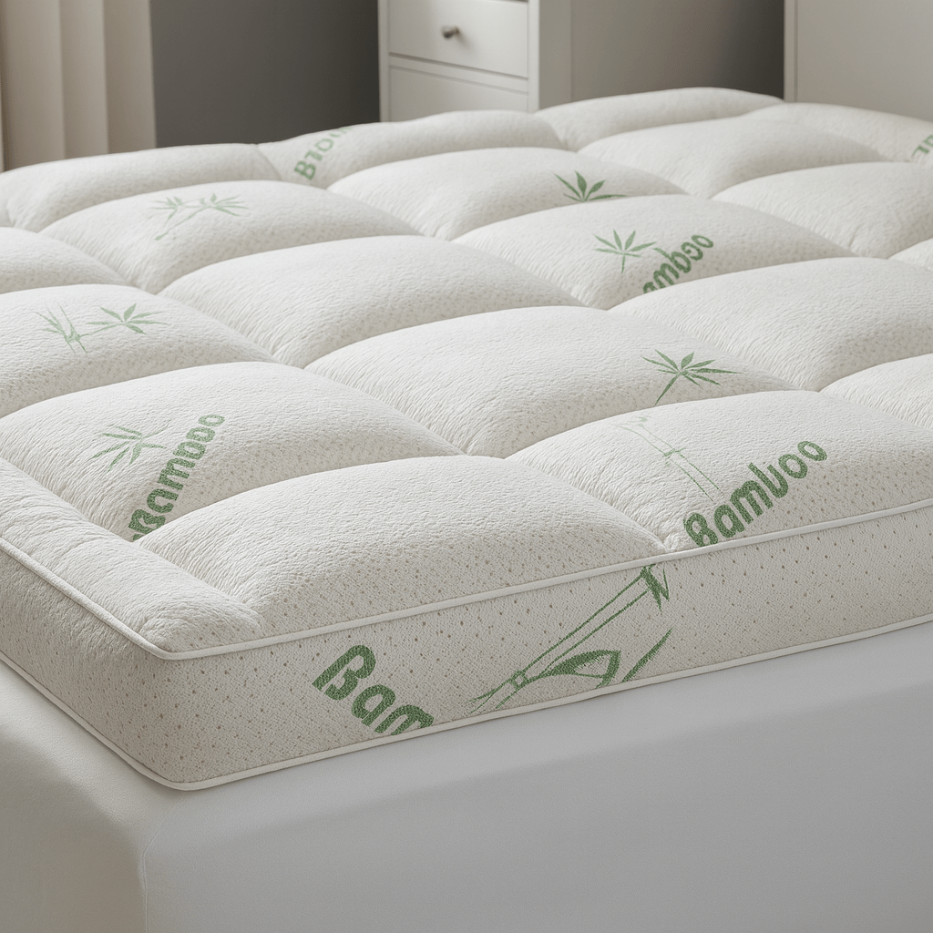 10cm Ultra-Plush Bamboo Mattress Topper