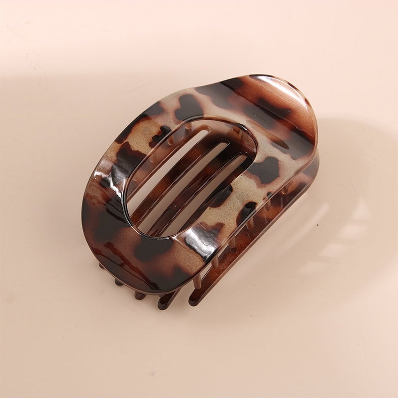 Sleek Oval Hair Clip Set