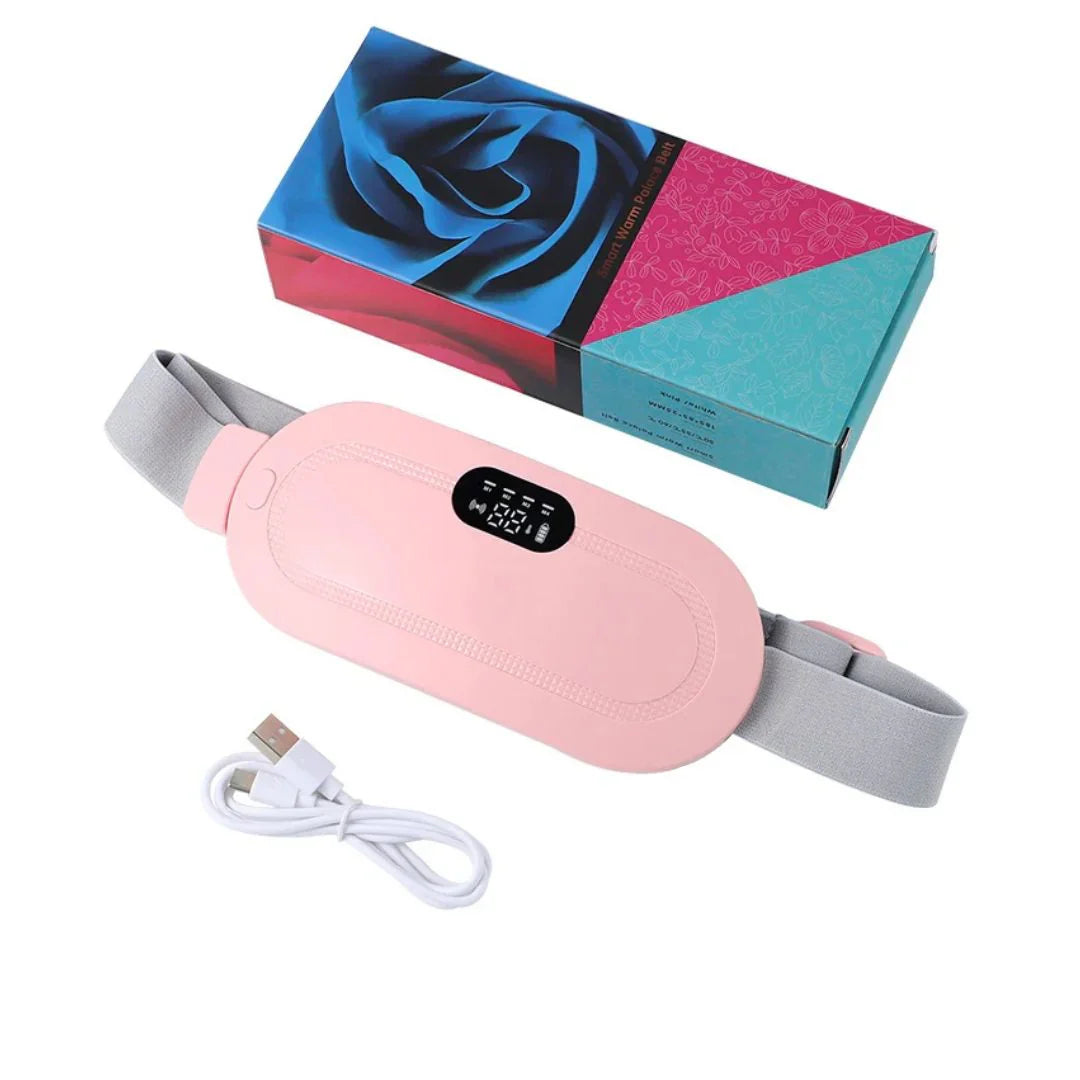 Cordless Heat Vibration Cramp Belt