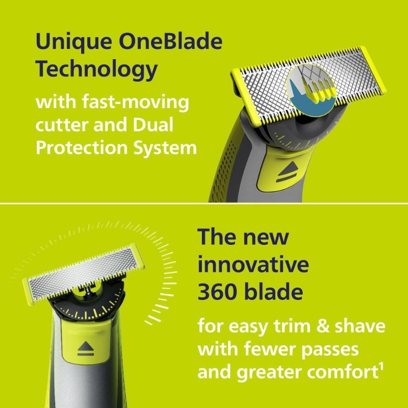 360° FLEX BLADE USB-A GROOMING TRIMMER | SKIN-SAFE PRECISION