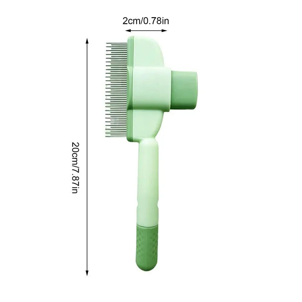 Gentle Anti-Shedding Cat Brush With Soothing Massage Effect