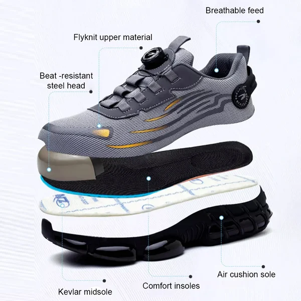 SmashShoes | Men's Impact Resistant Safety Shoes