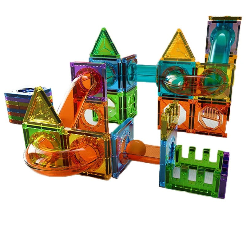 PARADIES MAGNETIC MARBLE RUN | CREATIVE BUILDING BLOCKS FOR KIDS