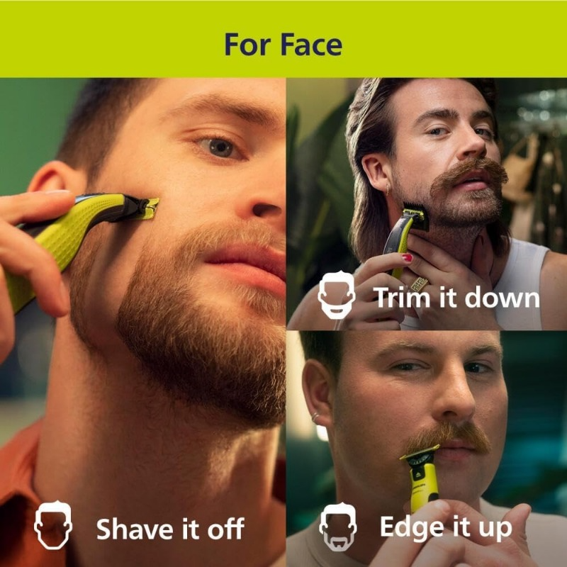 360° FLEX BLADE USB-A GROOMING TRIMMER | SKIN-SAFE PRECISION