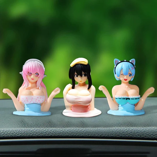 JIGGLECHIC | ANIME HOT SPRING BOBBLEHEAD DECORATION