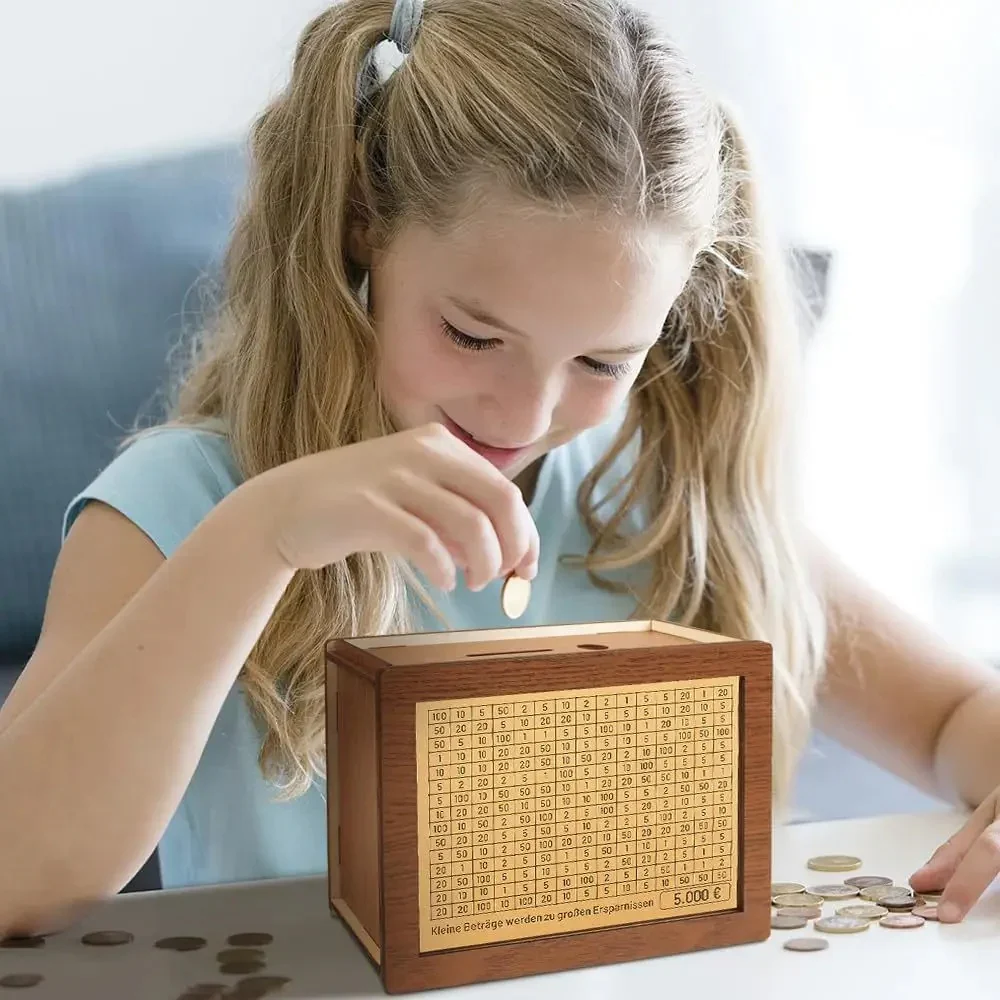 Premium Savings Box with Goal Tracker