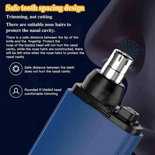 Effortless Precision Portable Nose Trimmer