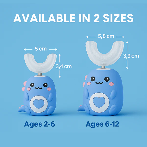 Gentle U-Shaped 360 Ultrasonic Toothbrush