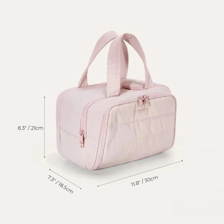 Elegant Puffy Toiletry Bag