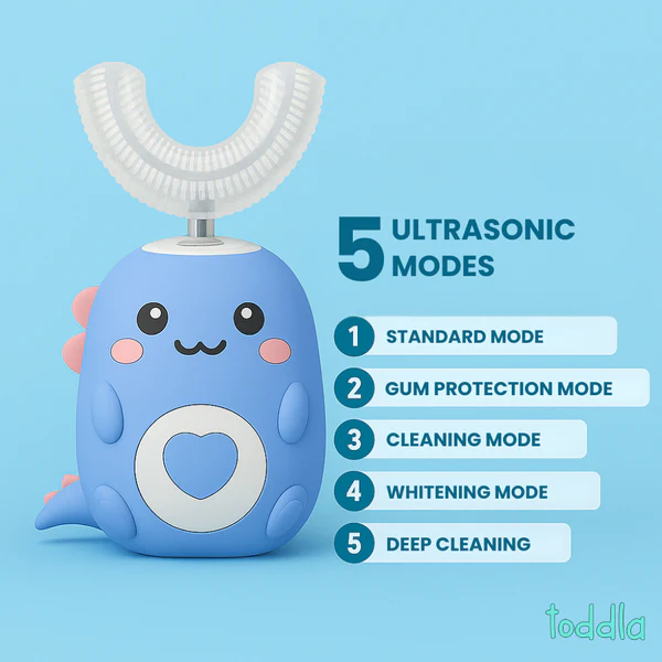 Gentle U-Shaped 360 Ultrasonic Toothbrush