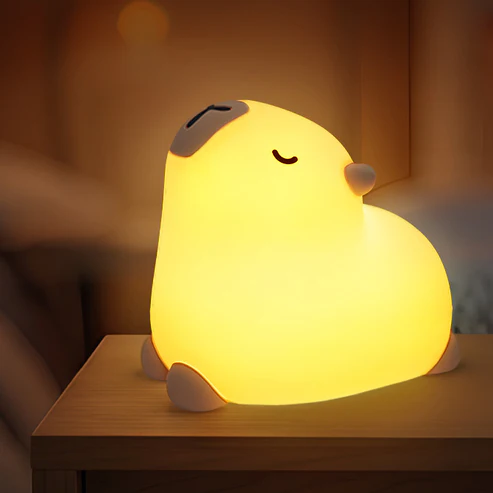 CUDDLY CAPYBARA SQUISHY NIGHT LIGHT