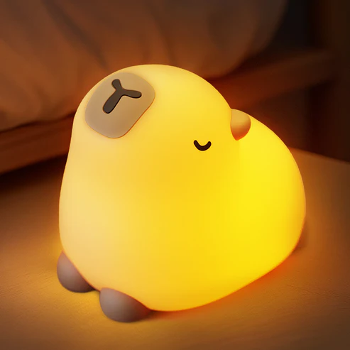 CUDDLY CAPYBARA SQUISHY NIGHT LIGHT