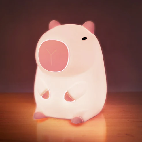 CUDDLY CAPYBARA SQUISHY NIGHT LIGHT