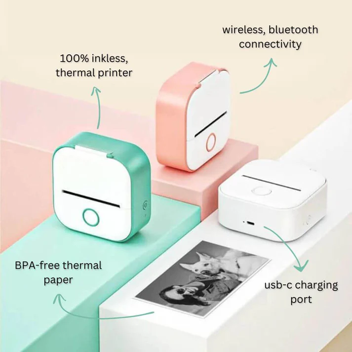 Compact Wireless Thermal Printer