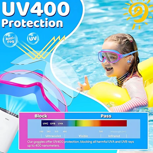 CleverComfort Kids Swim Goggles