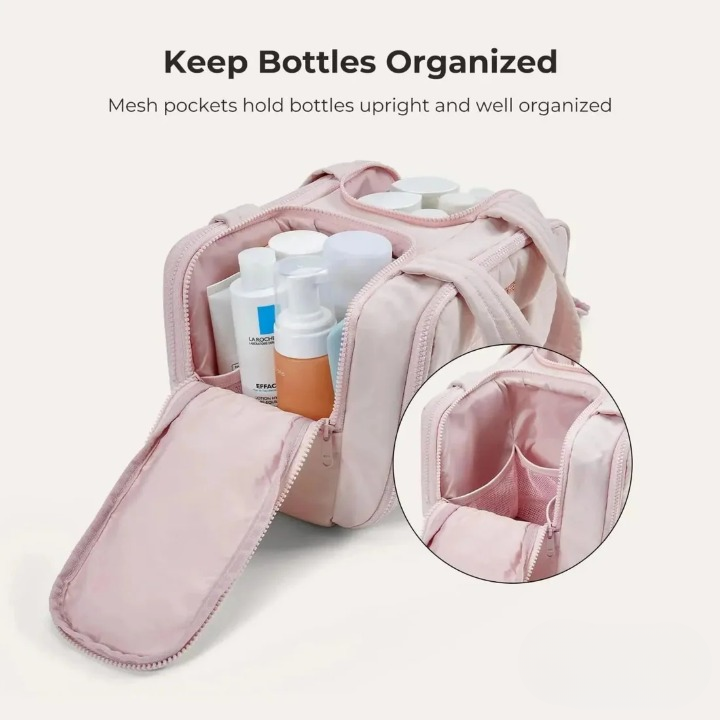 Elegant Puffy Toiletry Bag