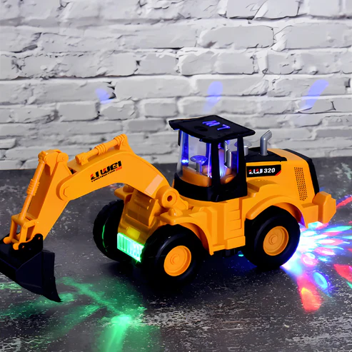 DiggyDazzle | Musical Excavator with Lights & Movement for Kids