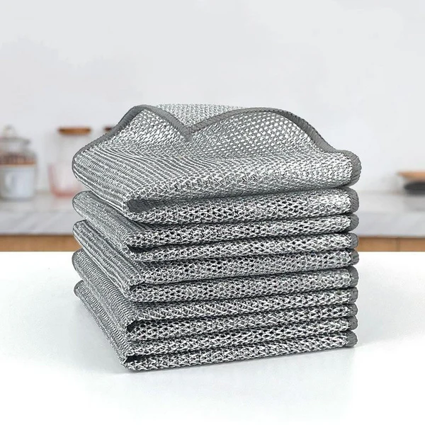 Durable Non-Scratch Wire Dishcloths